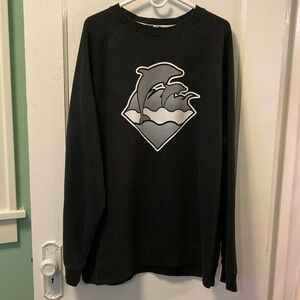 PINK DOLPHIN THE WAVES CREWNECK SWEATSHIRT